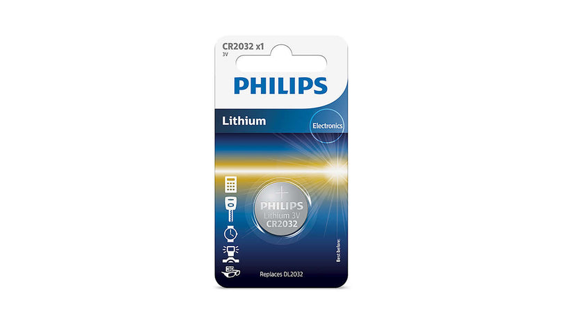PHILIPS CMOS BATTERY CR2032/01B