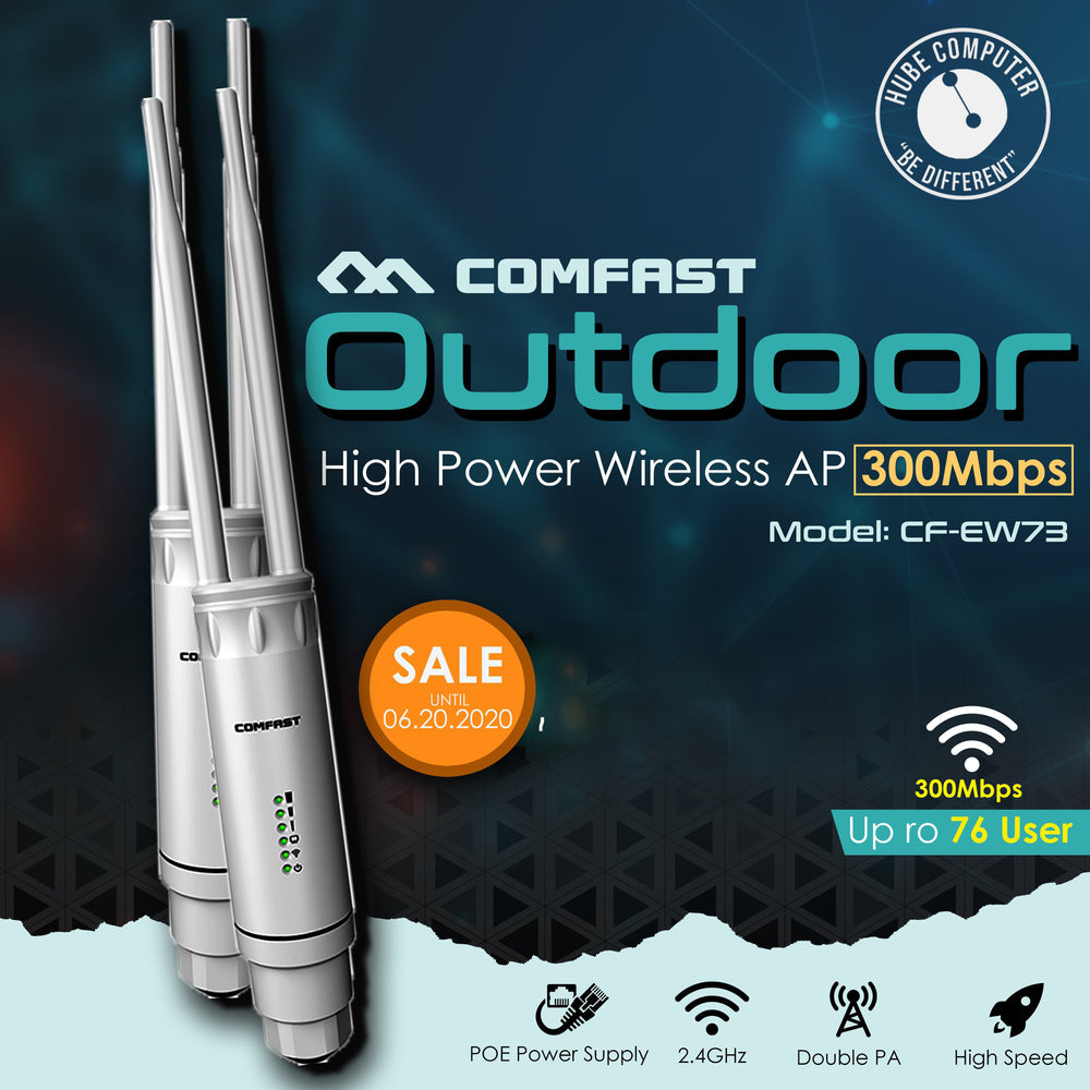 COMFAST CF-EW73 360° 300MBPS ACCESS POINT WIFI EXTENDER