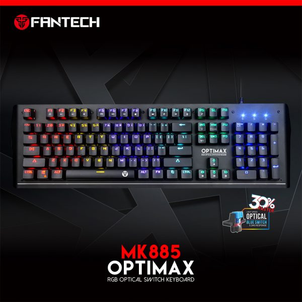 FANTECH MK885 OPTIMAX RGB KEYBOARD