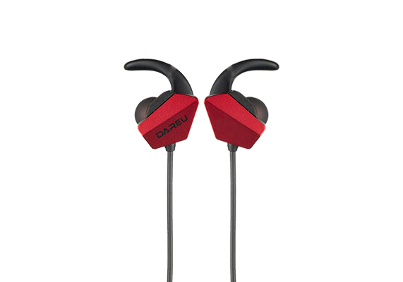 DAREU EH 728S PRO RED EARPHONES