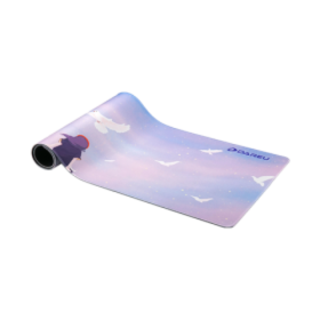 DAREU ESP109 SWALLOW PURPLE WHITE EXTENDED MOUSEPAD