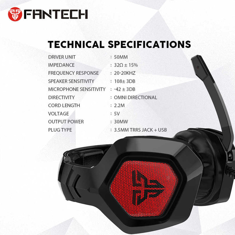 FANTECH OMNI MH83 RGB (PC/PS4/MOBILE) HEADSET