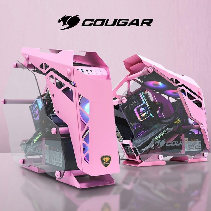 COUGAR CONQUER MINI PINK EDITION GAMING CASE