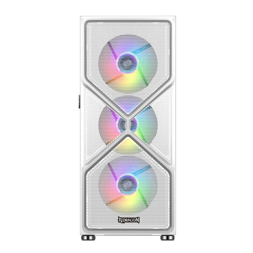 REDRAGON SUPERION GC-MB211 WHITE GAMING CASE