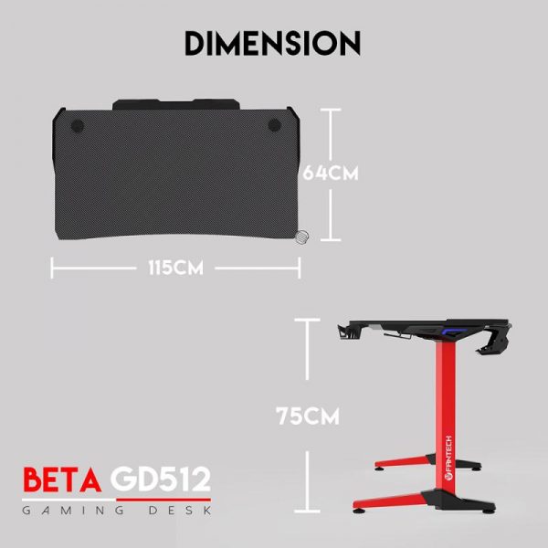 FANTECH GD512 ALPHA GAMING TABLE