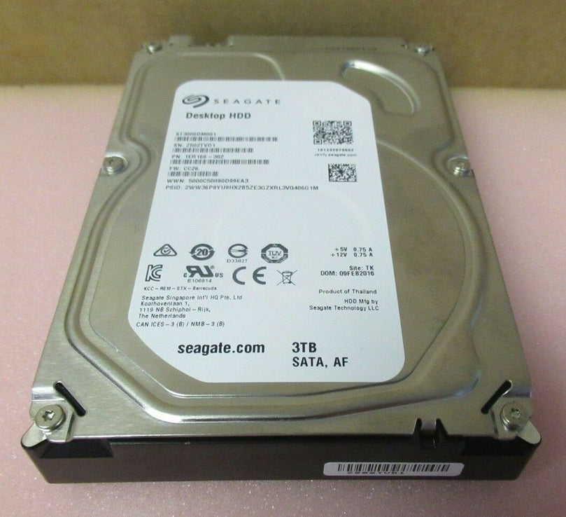 SEAGATE BARRACUDA 3TB DESKTOP HDD