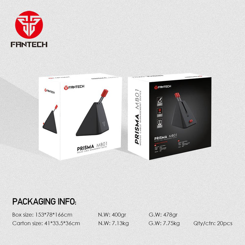FANTECH PRISMA MBR01 MOUSE CABLE MANAGEMENT DEVICE