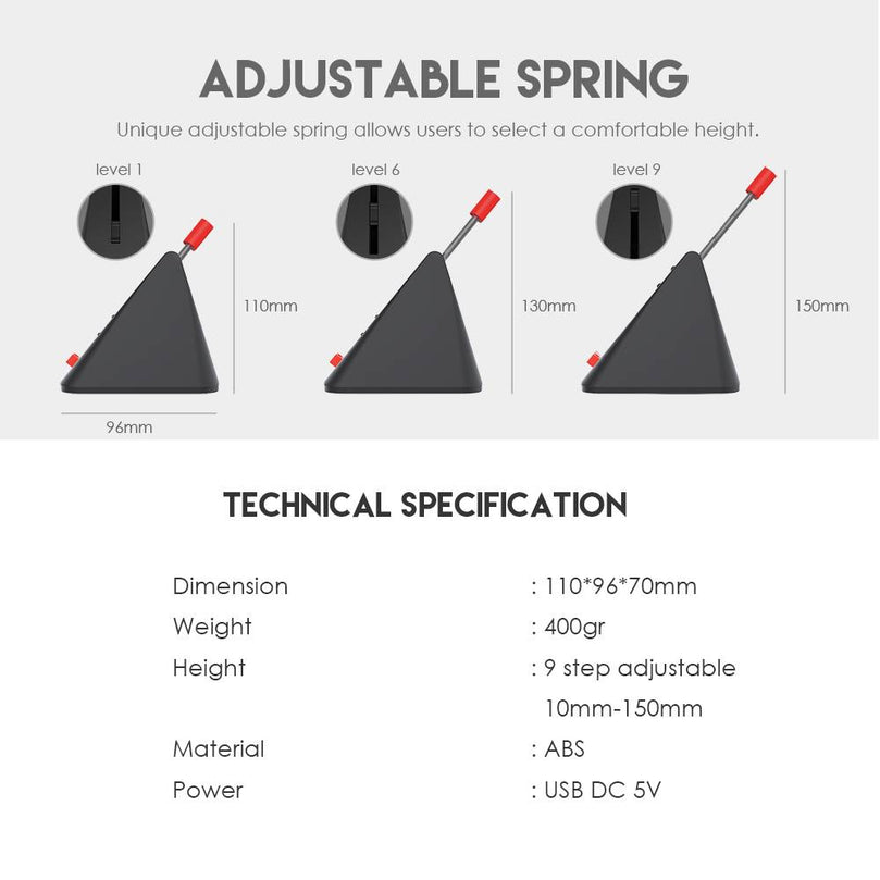 FANTECH PRISMA MBR01 MOUSE CABLE MANAGEMENT DEVICE