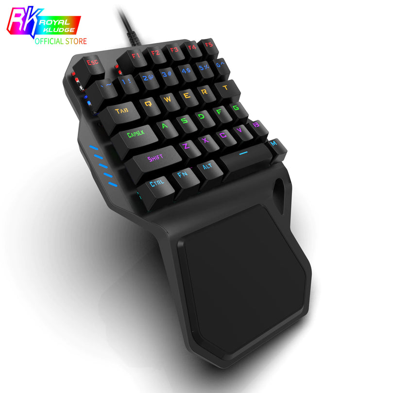 ROYAL KLUDGE B30 ONE-HANDED MECHANICAL GAMING KEYBOARD