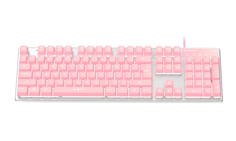FANTECH K613L FIGHTER II PINK KEYBOARD