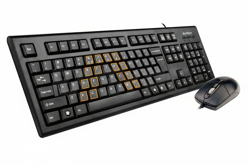 A4TECH PS2 TYPE KEYBOARD AND MOUSE