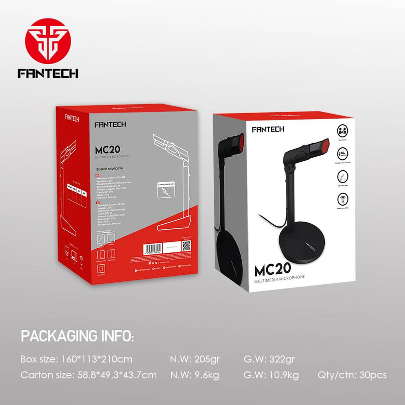 FANTECH MC20 MULTIMEDIA MICROPHONE