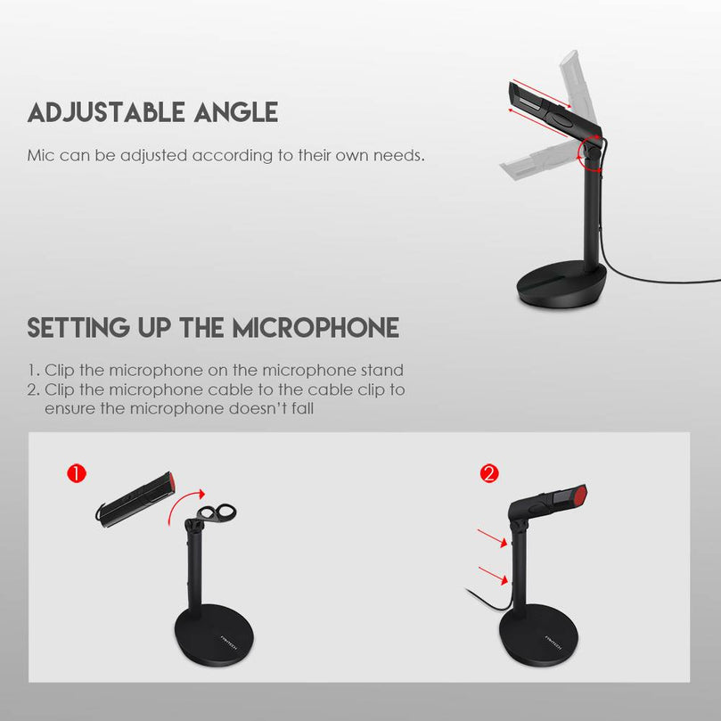 FANTECH MC20 MULTIMEDIA MICROPHONE