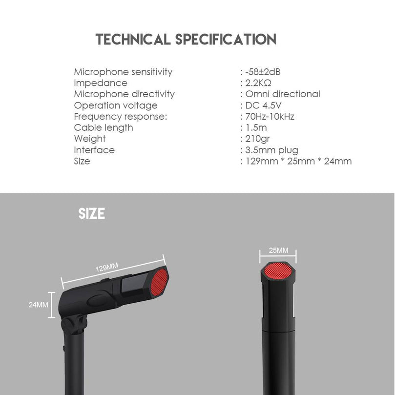 FANTECH MC20 MULTIMEDIA MICROPHONE