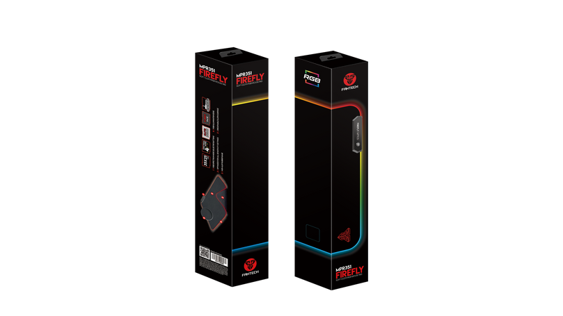 FANTECH MPR351 FIREFLY RGB MOUSEPAD
