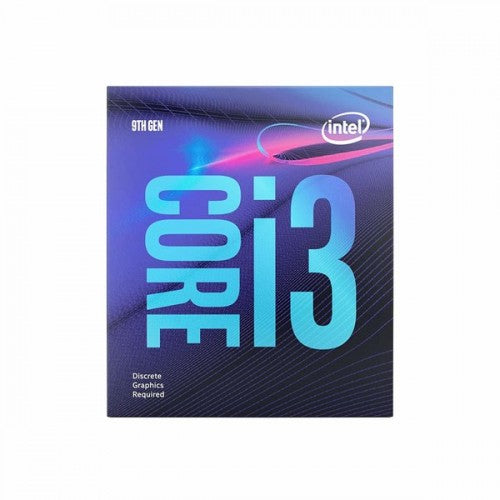 INTEL CORE i3-9100F COFFEE LAKE 4-CORE 3.6 GHZ (4.2 GHZ TURBO) PROCESSOR
