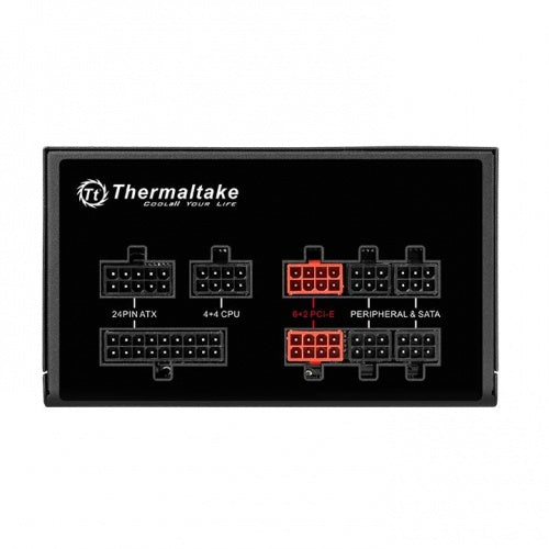 THERMALTAKE TOUGHPOWER GRAND RGB 650W SMART ZERO FAN 80 PLUS GOLD CERTIFIED FULL MODULAR POWER SUPPLY