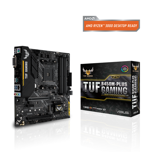 ASUS TUF AMD B450M-PLUS MATX GAMING MOTHERBOARD