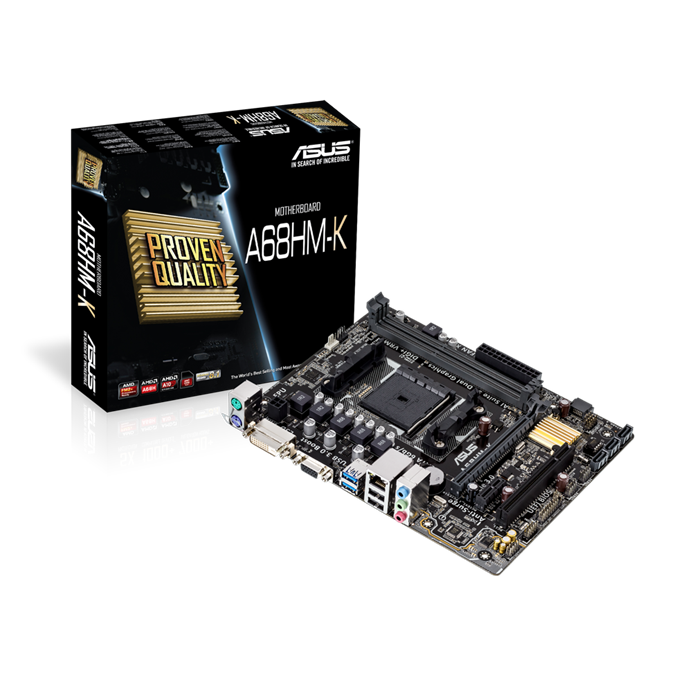 ASUS A68HM-K FM2+ MOTHERBOARD - Main Image
