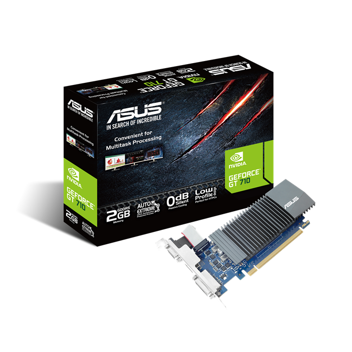 ASUS GEFORCE GT710 2GB DDR3 64BIT GRAPHICS CARD