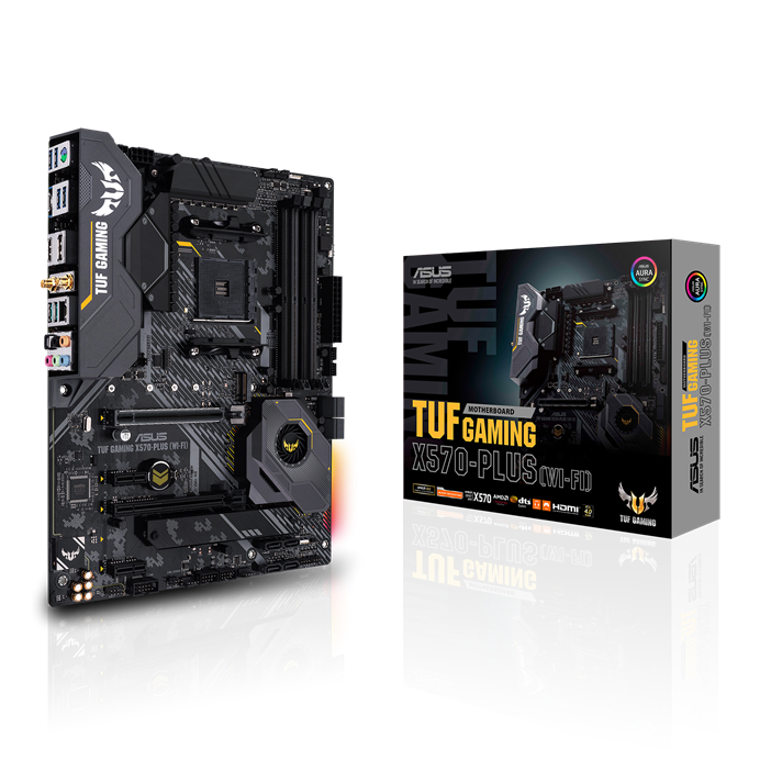 ASUS TUF AMD X570-PLUS ATX GAMING MOTHERBOARD