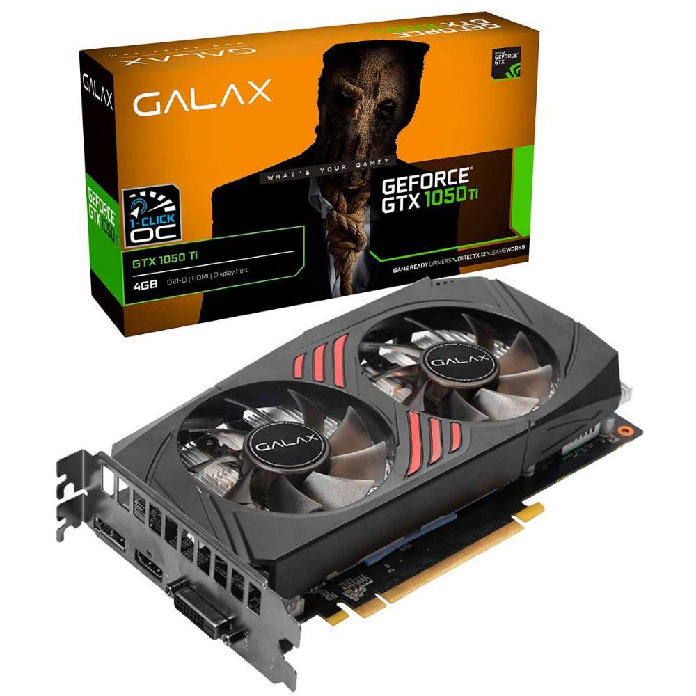 GALAX GEFORCE GTX 1050Ti 4GB 1 CLICK GDDR5 128BIT GRAPHICS CARD