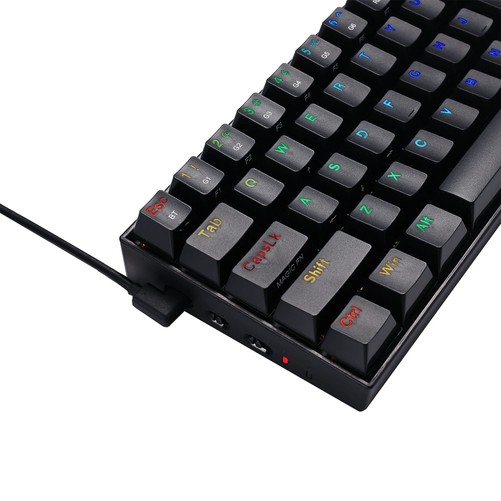 REDRAGON K530RGB-PRO DRACONIC PRO BLACK|BROWN SWITCH WIRELESS MECHANICAL KEYBOARD