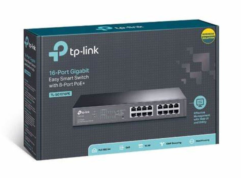 TP-LINK SG1016D 16-PORT 10/100/1000M GIGABIT SWITCH HUB