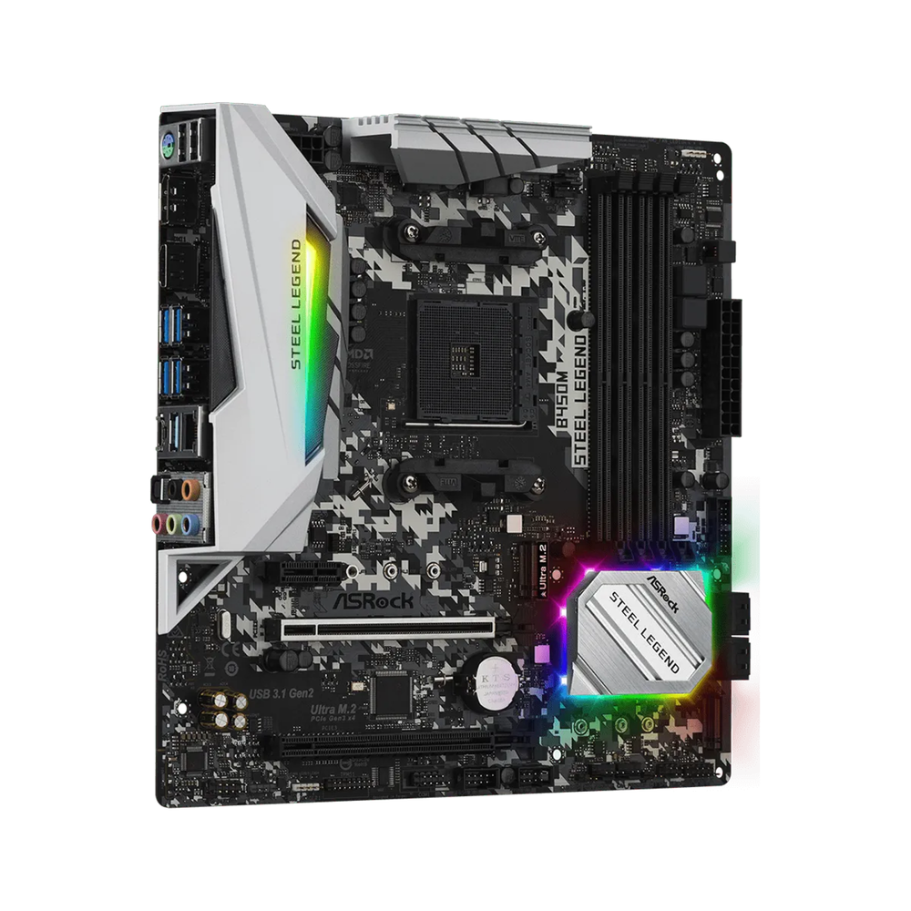 ASROCK B450M STEEL LEGEND MOTHERBOARD