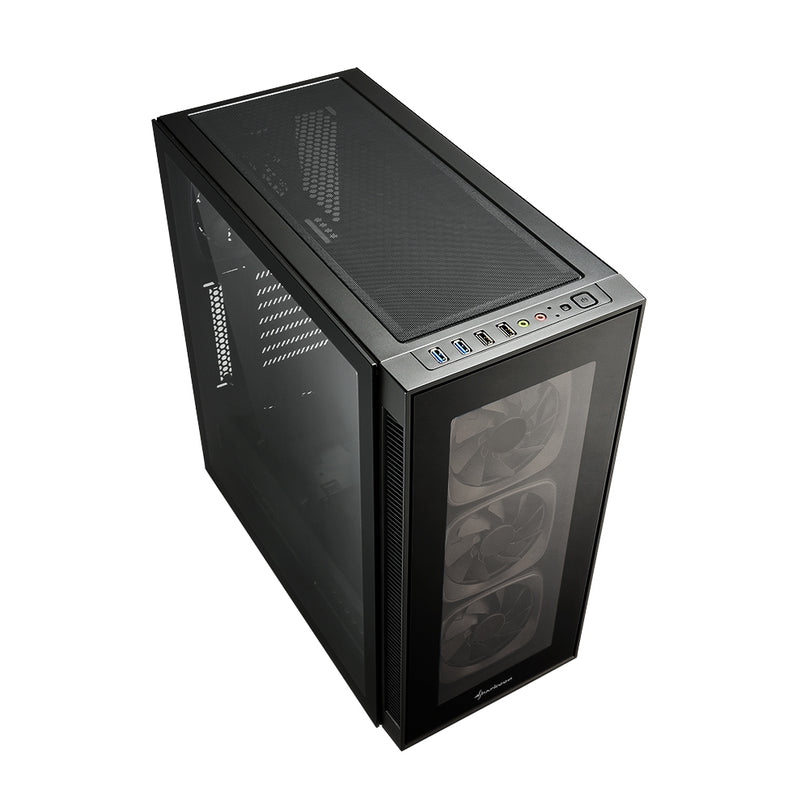 SHARKOON TG6 RGB ATX TG MID TOWER CASE (4X120MM ARGB)
