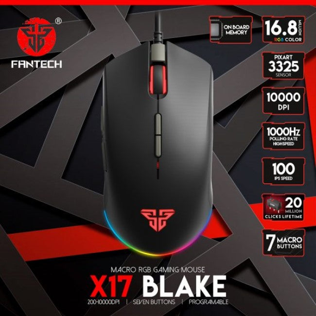 FANTECH X17 BLAKE WIRED MOUSE