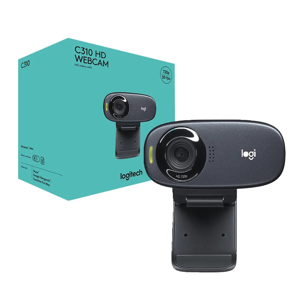 LOGITECH C310 HD WEBCAM-N/A-USB-N/A-AP-WIN8 720P WEB CAMERA