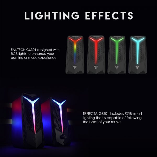 FANTECH GS301 TRIFECTA RGB SPEAKER