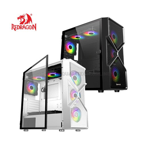 REDRAGON SUPERION GC-MB211 WHITE GAMING CASE