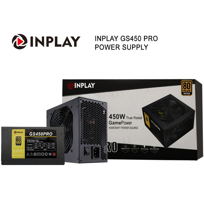 INPLAY GP450-PRO 450WATTS 80+ BRONZE POWER SUPPLY