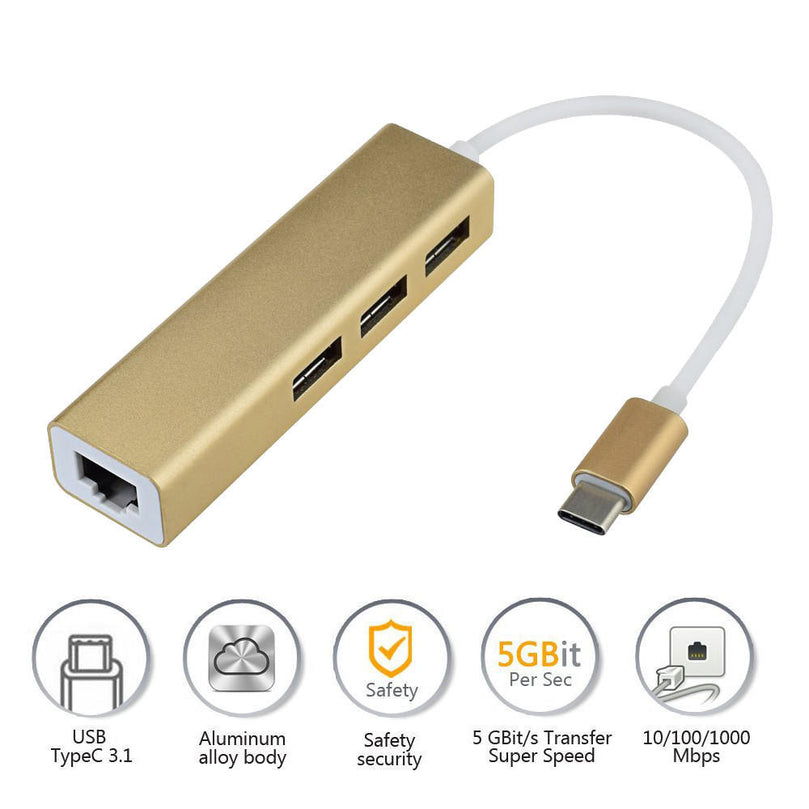 TYPE C TO USB LAN ADAPTOR 2.0