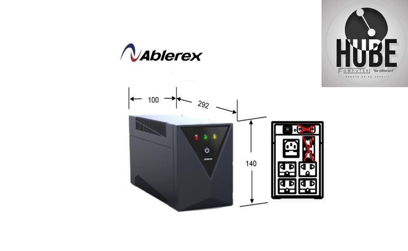 ABLEREX GR2000 2000VA UPS