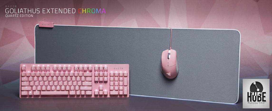 RAZER GOLIATHUS EXTENDED CHROMA PINK GAMING MOUSEPAD