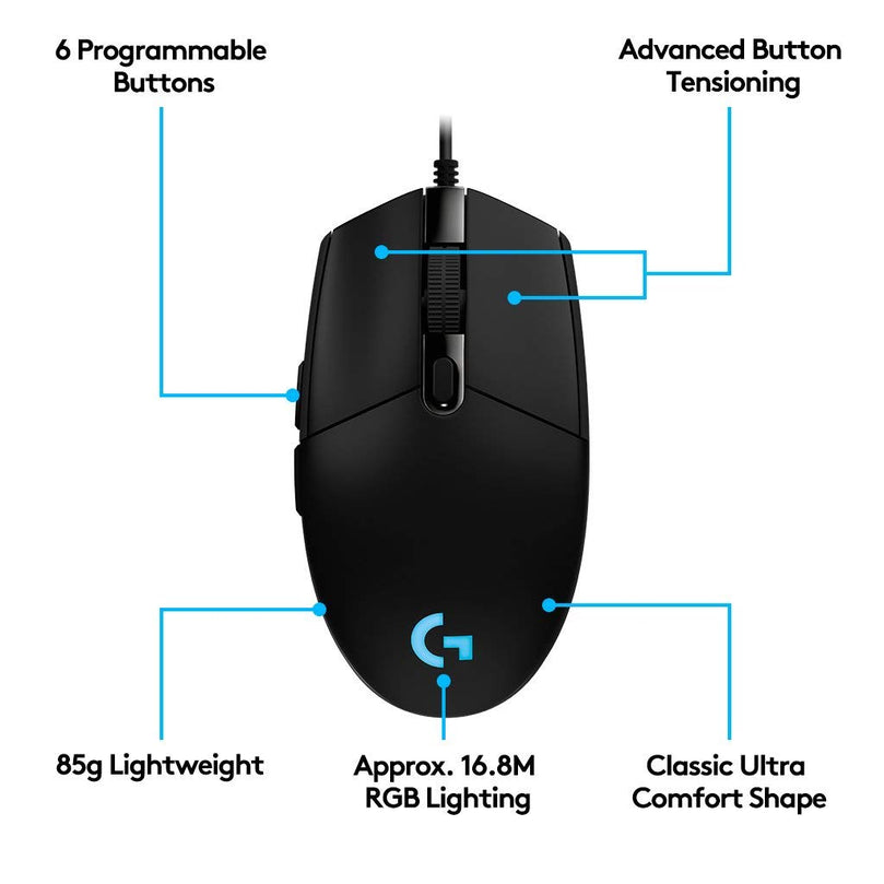 LOGITECH G102 LIGHTSYNC RGB WIRED MOUSE