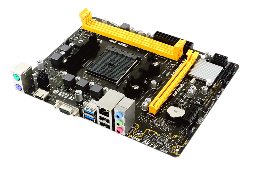BIOSTAR A68MHE AMD A68H FM2 + DDR3 MICRO ATX MOTHERBOARD