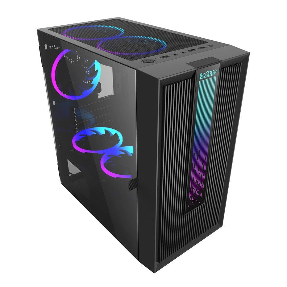 PC COOLER LM200 MATX/ITX CASE COMPUTER BLACK CASE