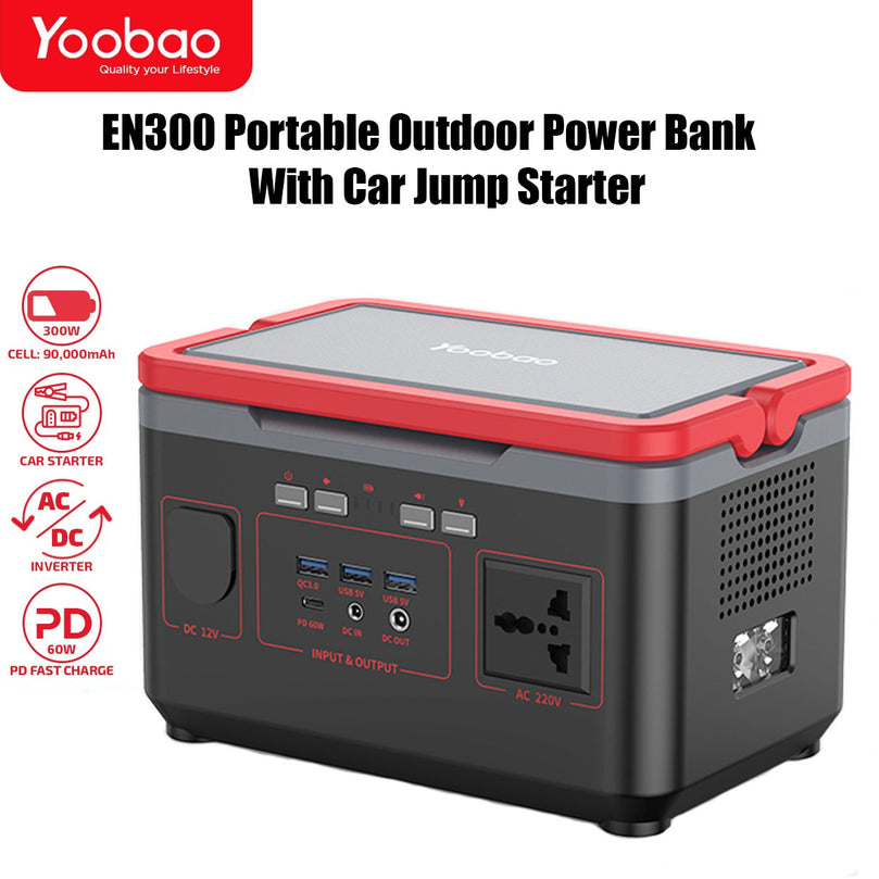 PORTABLE OUTDOOR - YOOBAO EN300 90000MAH POWER BANK
