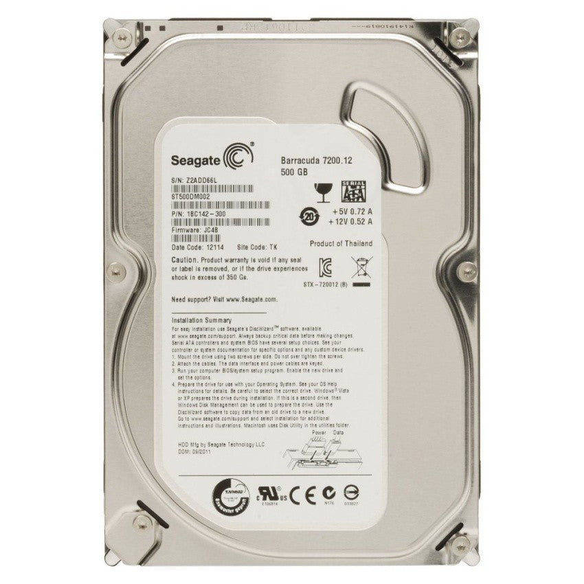 SEAGATE BARRACUDA 500GB 3.5 HDD