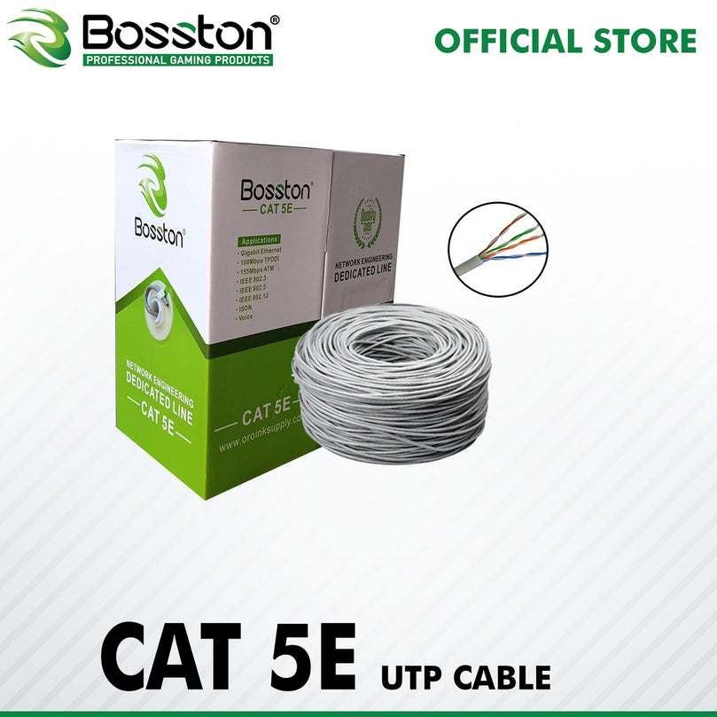 BOSSTON CAT 5E UTP CABLE (BOX)
