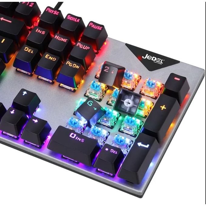 JEDEL KL95 RGB USB BLUE SWITCH MECHANICAL KEYBOARD