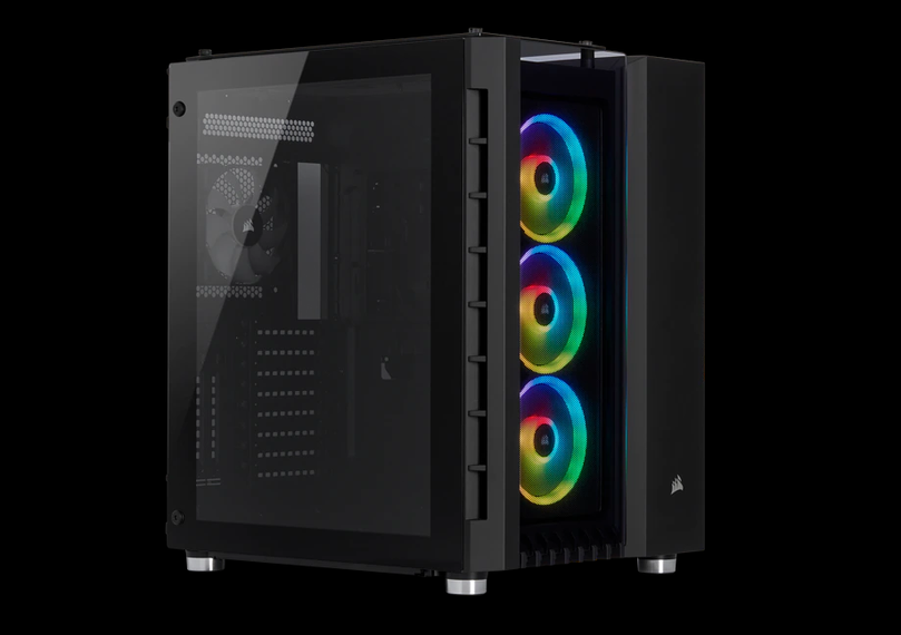 CORSAIR CRYSTAL SERIES 680X RGB WHITE STEEL GAMING CASE