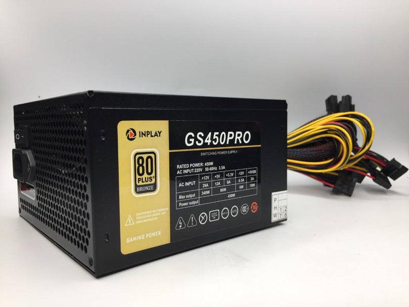 INPLAY GP450-PRO 450WATTS 80+ BRONZE POWER SUPPLY