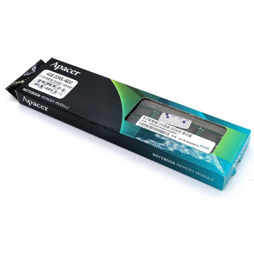 APACER 4GB 2400MHZ DDR4 SODIMM LAPTOP MEMORY