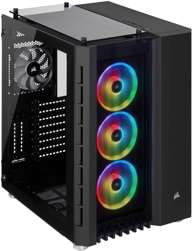 CORSAIR CRYSTAL SERIES 680X RGB WHITE STEEL GAMING CASE