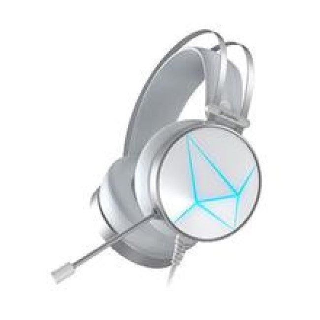 DAREU EH722X MAGIC WHITE+SILVER HEADSET